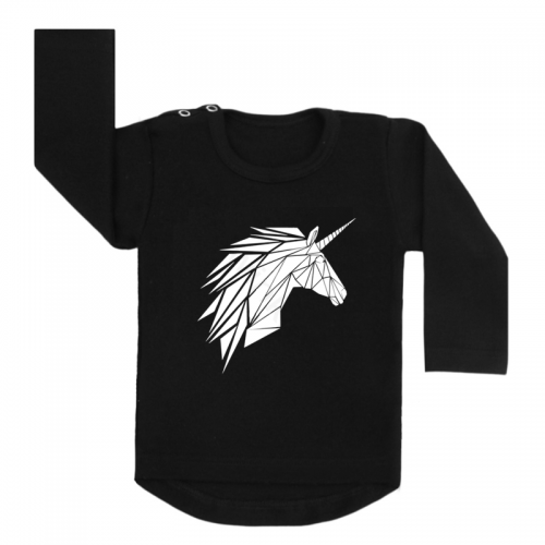 Longsleeve Zwart Unicorn