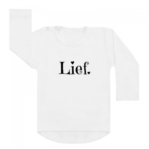 Longsleeve wit lief