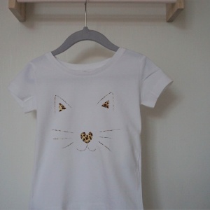 Shirt leopard cat