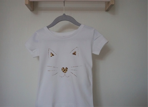 Shirt leopard cat