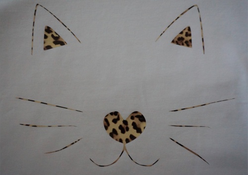 Shirt leopard cat