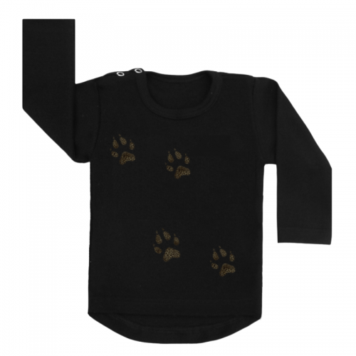 shirt paws zwart