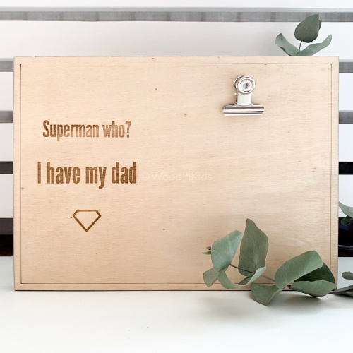 Clipboard papa superman