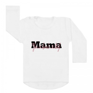 shirt wit mama je bent lief moederdag