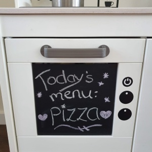 Keuken Sticker oven krijtbord