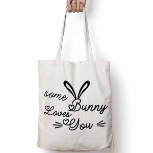 Canvas tas some bunny