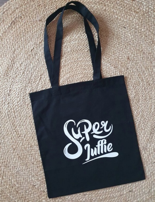 Canvas tas super juffie