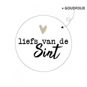 Set stickers liefs van Sint